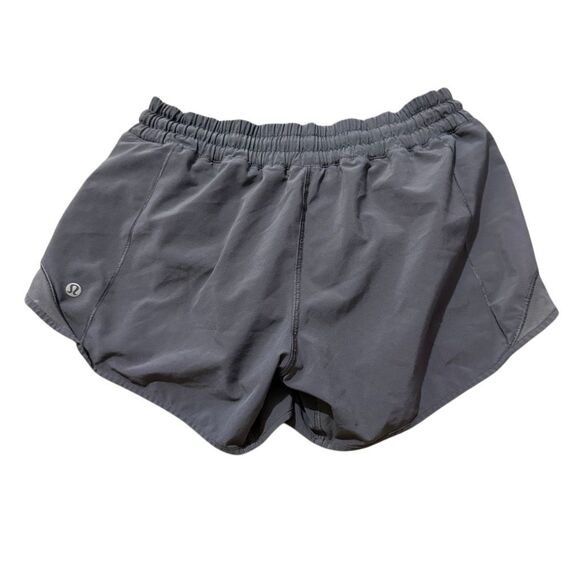 Lululemon gray running shorts size 4 - Picture 1 of 3